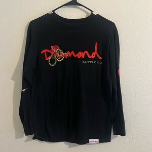 Diamond supply company long sleeve tee
